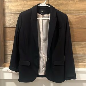 H&M black blazer